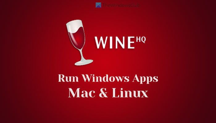 Run Windows Applications on Mac, Linux using WineHQ