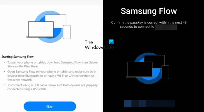 Samsung Flow on Windows PC