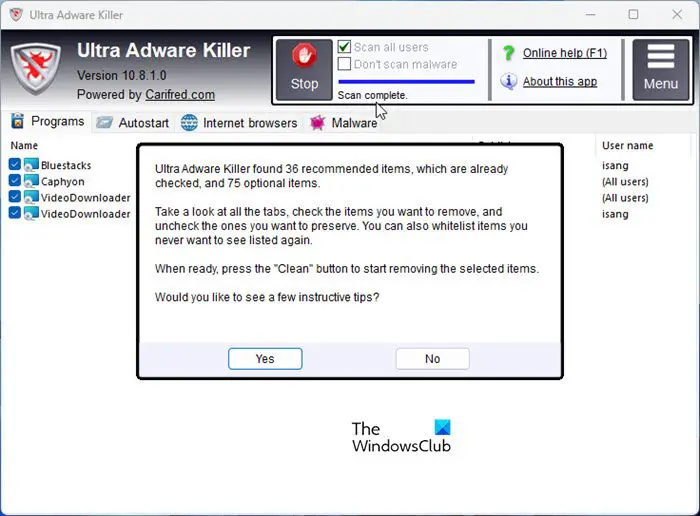 Ultra Adware Killer