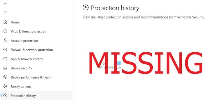 Windows Defender History