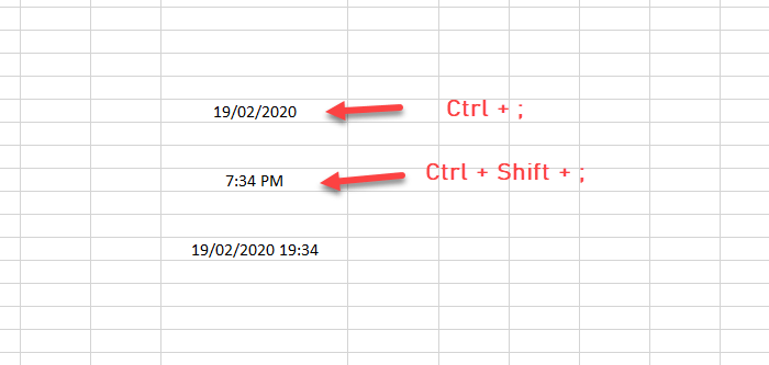 How to display current date and time in Excel and Google Sheets