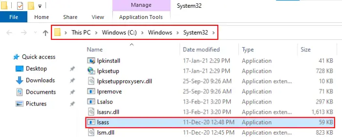 Lsass.exe Process in Windows 10_4