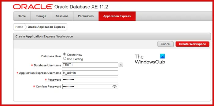 install Oracle Database on Window