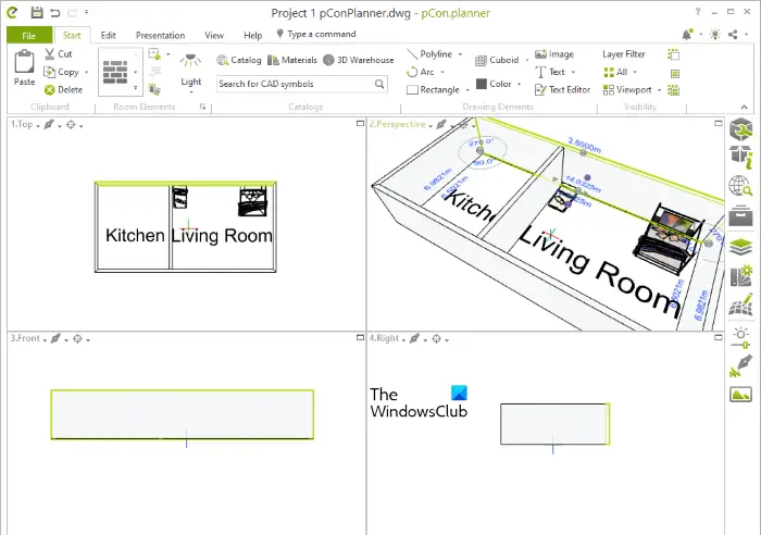 pConPlanner architecture software