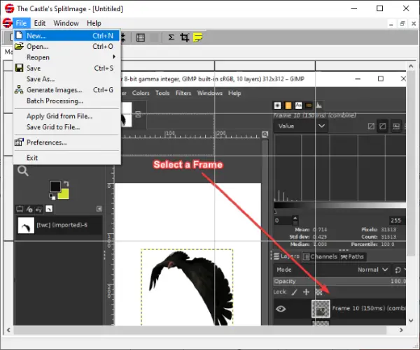 Image Splitter software