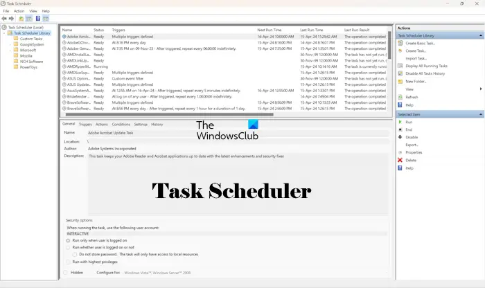 Task Scheduler