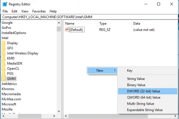 Increase dedicated Video RAM in Windows 10